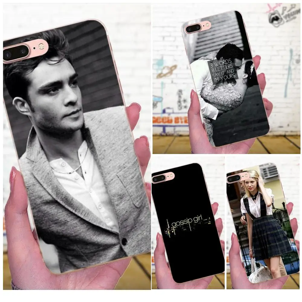 Силиконовый чехол для Galaxy J1 J2 J3 J330 J4 J5 J6 J7 J730 J8 2015 2016 2017 2018 mini Pro Gossip Girl Blair и Chuck |