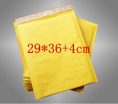 

10pcs/LOT 290x400mm Manufacturer Kraft bags bubble mailers padded envelopes paper mailer MAILING bag 29*36+4cm