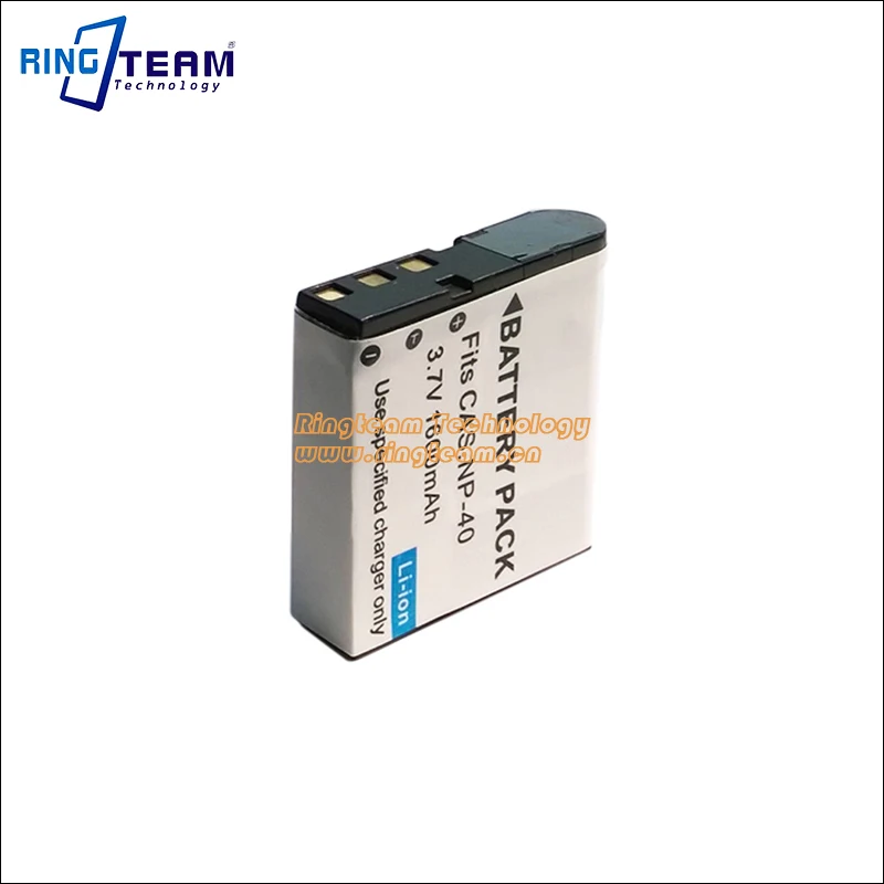 Аккумуляторная батарея для цифровой камеры совместимая с Casio NP-40 NP-40DCA NP-40DBA и BENQ E610