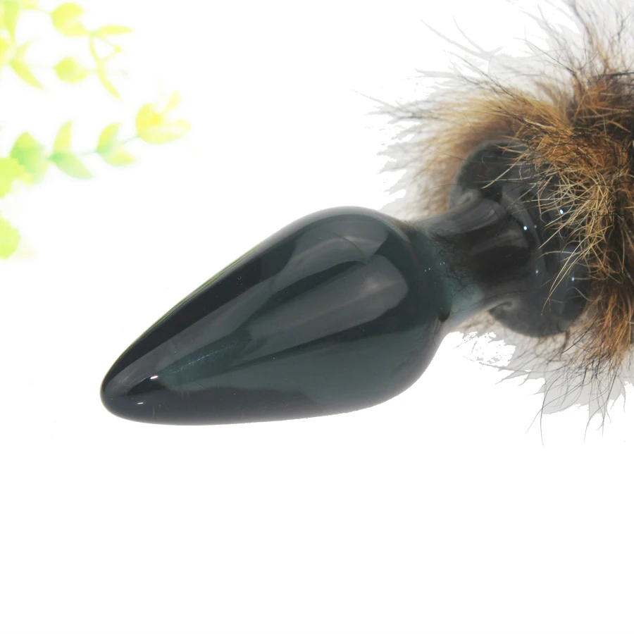 huge Butt Plug sex toy for women Game fox tail backyard Stimulating sexy girls Glass Anal nightlife cat Tails couple Cosplay | Красота и