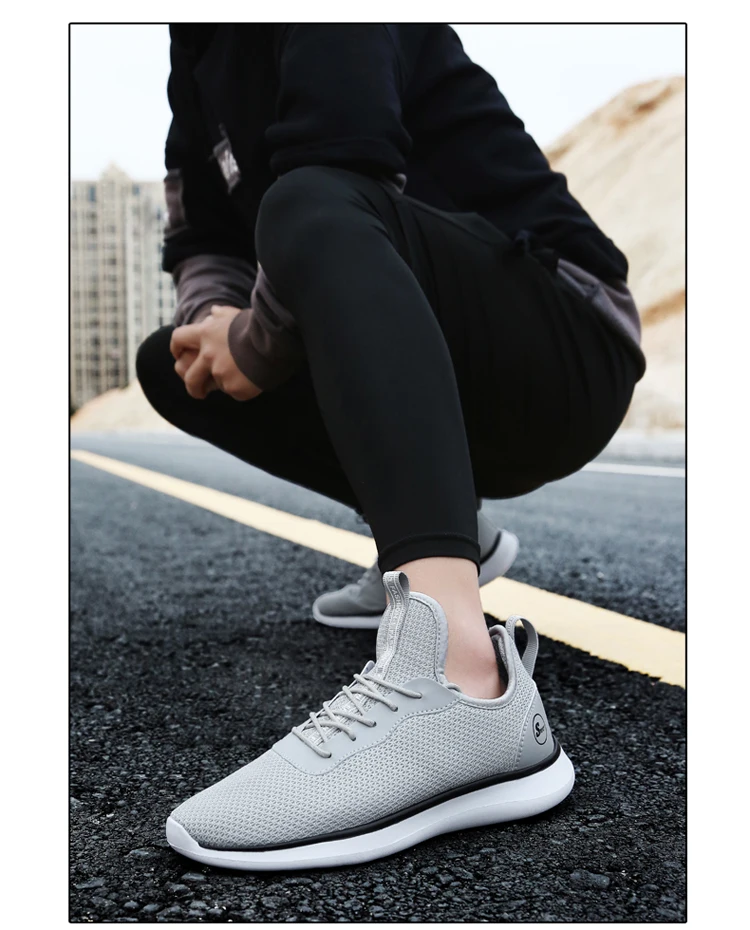 Sapato Masculino мужская повседневная обувь мужская большая обувь Tenis Masculino обувь мужские кроссовки для ношения на улице серый большой размер 11 12