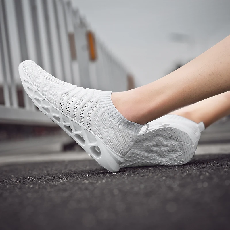 Bjakin/мужские носки дышащие мужские кроссовки для бега спортивные из сетчатого