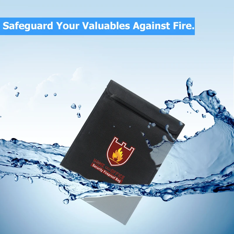 Противопожарная сумка для денег и документов MoKo 15 &quotx 11&quot Fire &amp документы деньги