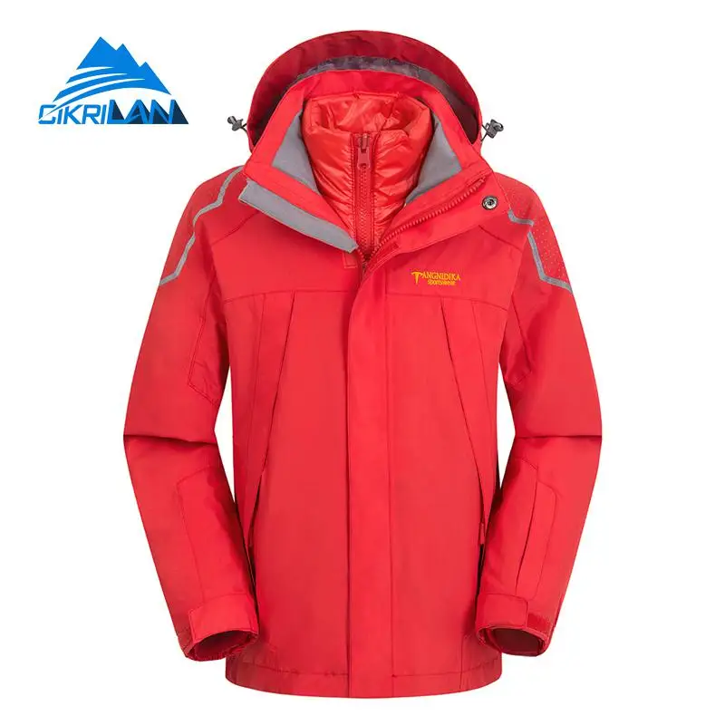 

Детская непромокаемая зимняя куртка Windstopper для отдыха, кемпинга, пешего туризма, лыжного спорта, сноуборда, Детская куртка с хлопковой подкл...