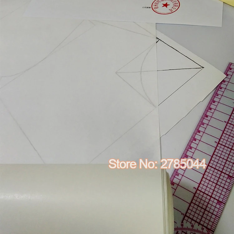 Высококачественная профессиональная одежда с рисунком бумажный дизайн черновик