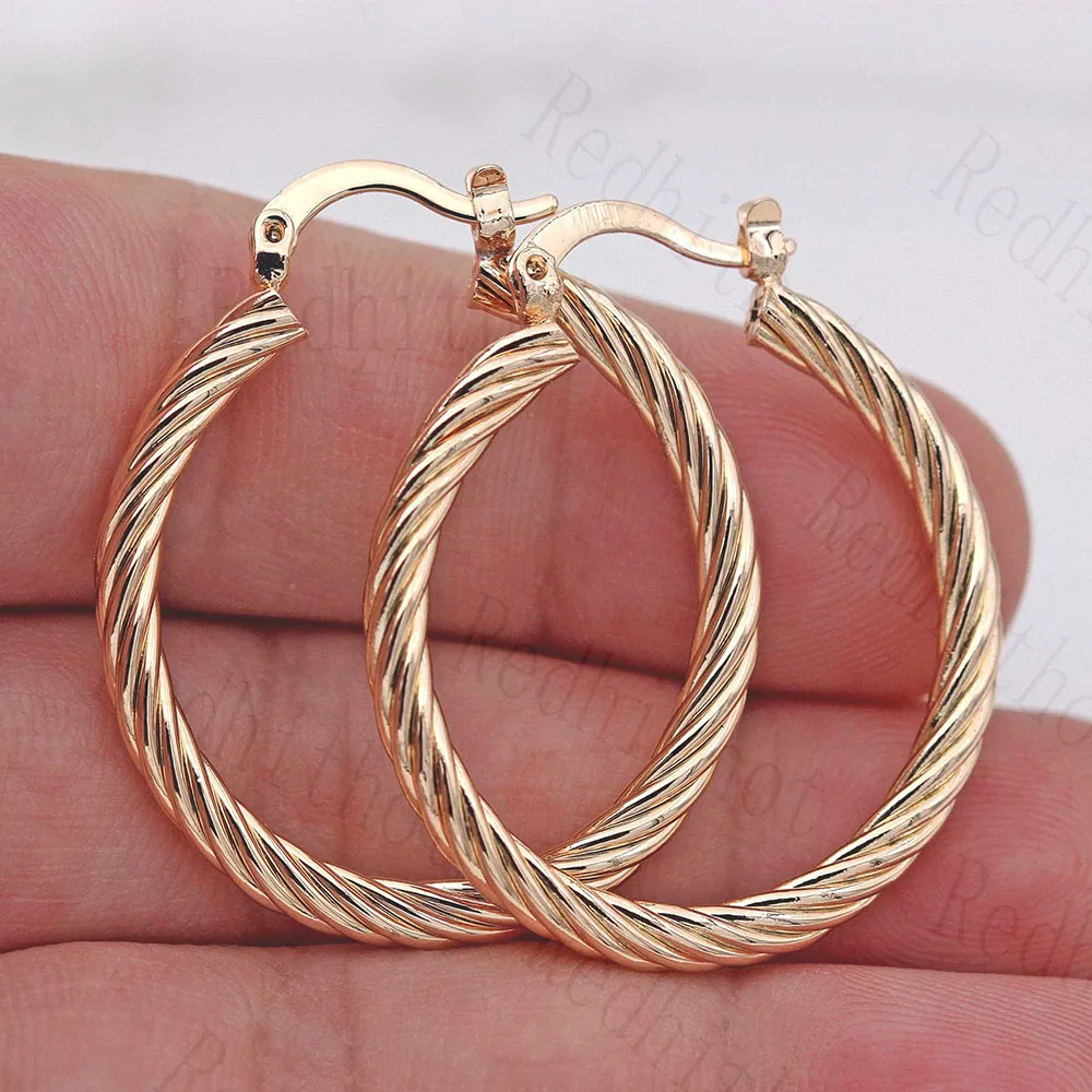 

Bohemian Earrings for Women Gold Fashionable and simple earrings Earring Circle Hoop Earrings Trendy Wedding Jewelry