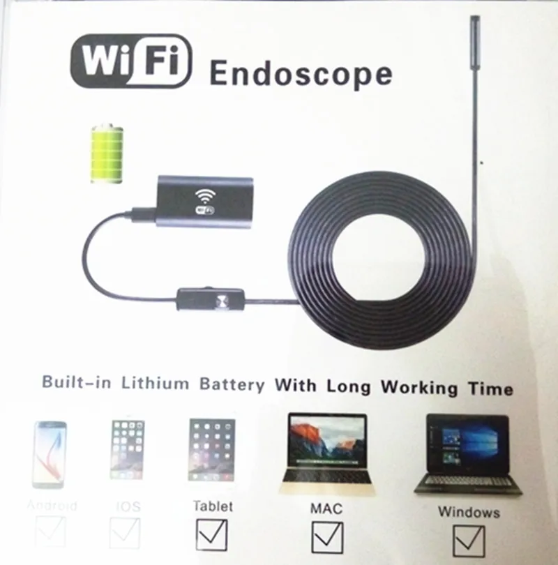 8 мм 2 м/5 м для Android и ISO WIFI эндоскопическая камера|5.5mm camera|5.5mm endoscope androidendoscope android 5.5mm |