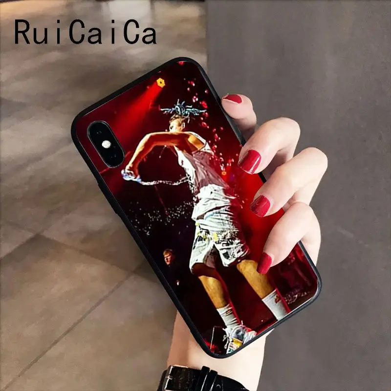RuiCaiCa MORGENSHTERN Rapper шаблон мягкий чехол для телефона из ТПУ iPhone 6S 6plus 7 7plus 8 8Plus X Xs MAX 5 5S