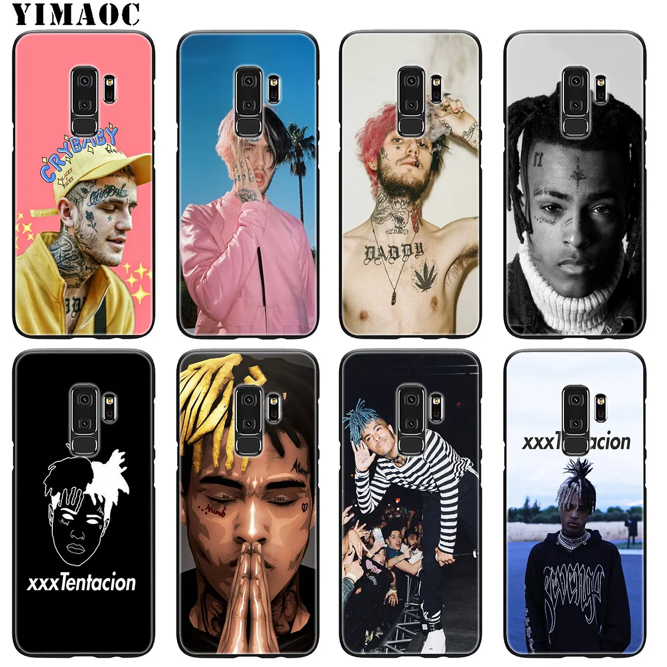 Мягкий силиконовый чехол YIMAOC Lil Peep Bo XxxTentacion для Samsung Galaxy S20 Ultra S10 Lite S9 S8 Plus S7 Edge S10e |