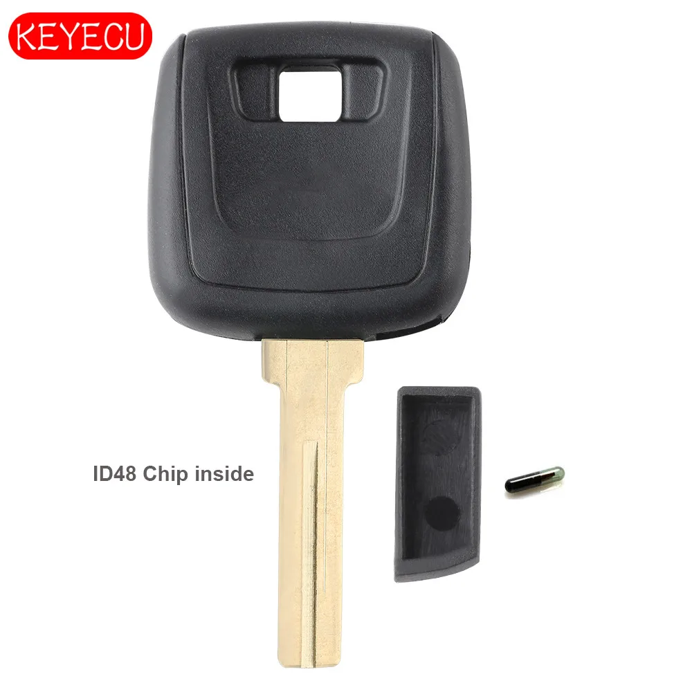 Ключ зажигания Keyecu для Volvo C30 C70 S40 S60 S80 V50 V70 2006 2012|key key|key with chipkey for |