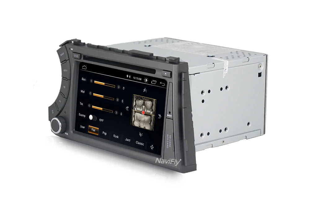 NaviFly " 2din Android 8,1 Автомобильный мультимедийный dvd-плеер для Ssangyong Kyron Actyon автомобильный Радио плеер с wifi BT gps SWC