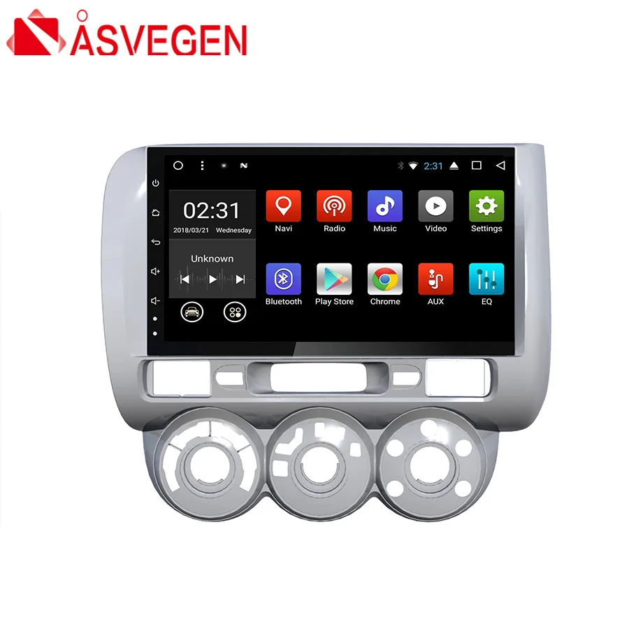 Asvegen 10 дюймов 2din Android 7 1 HD Otca Core автомобильный навигационный стерео Мультимедийный