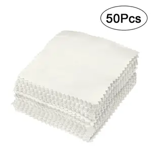 LUOEM 50cs Cleaner Clean Glasses Lens Cloth Wipes For Sunglasses Microfiber Eyeglass Cleaning Cloth 