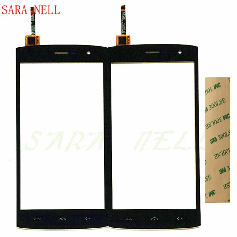 SARA NELL Phone Touch Panel For HOMTOM HT7 Pro Screen Digitizer Sensor Front Glass Touchscreen+Tape | Мобильные телефоны и
