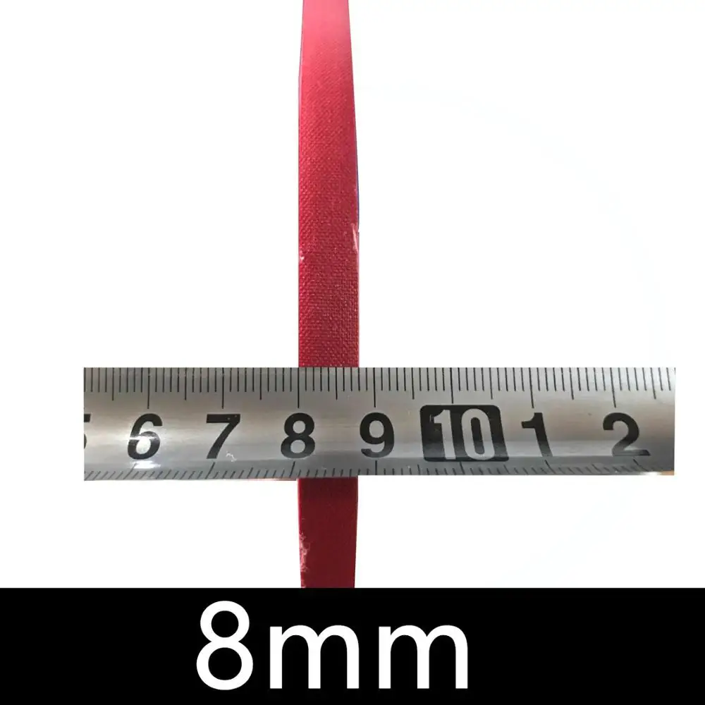 wide 8mm 61 второй край ленты большой рулон для ракетки настольного тенниса - Цвет: wide 8mm