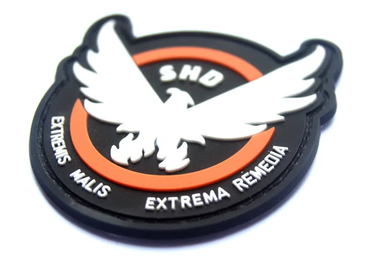 Патчи из ПВХ для дивизиона SHD Wings Out значки с тремя стилями игры в страйкбол