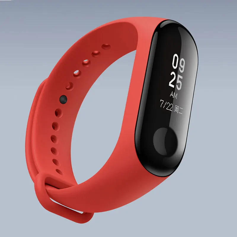 Фитнес трекер Xiaomi Mi Band 3 водонепроницаемый смарт браслет с черным оранжевым синим