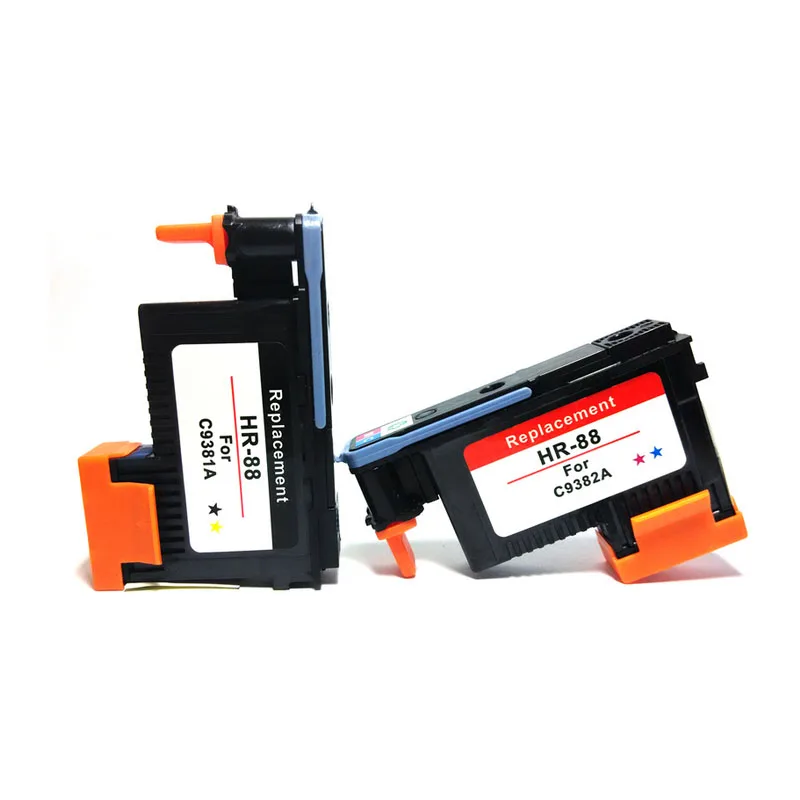 2PK печатающая головка для HP 88 C9381A C9382A K550 K8600 L7480 L7550 L7555 L7580 L7590 L7650 L7680 L7681 L7780 принтер |