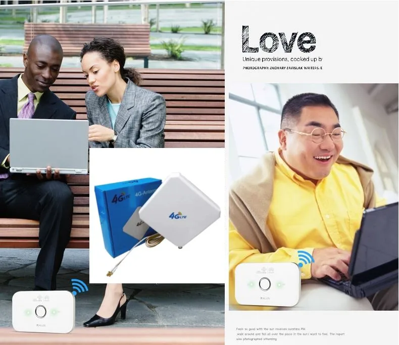 Разблокированный Мобильный Wi Fi модем 4G LTE HUAWEI E5573S 320 + двойная антенна TS9 35DBI|wifi