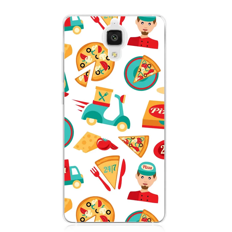 xiaomi mi4 mi4i mi4c case Silicon Rich food Painting Soft TPU Back Cover for Phone fitted Case shell |