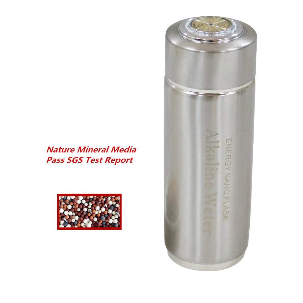 2 шт. из нержавеющей щелочной турмалиновый фляга для чашек с энергией 400 мл