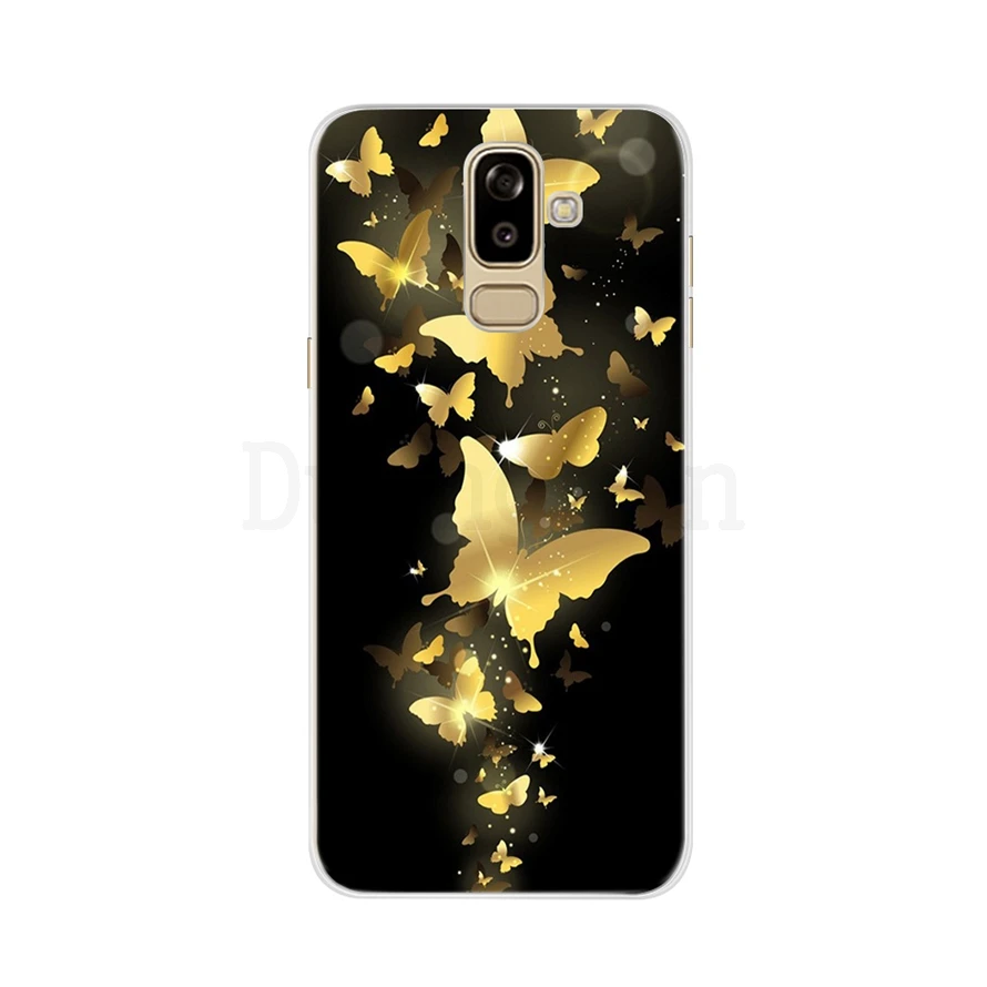 Phone Case For Samsung Galaxy J8 2018 Silicone Soft 3D Cartoon Cute Tpu Cover Cases Coupe J800 j810F |