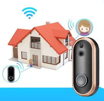 Кольцо Дверной Звонок камера WiFi видео дверной звонок беспроводной с телефонной