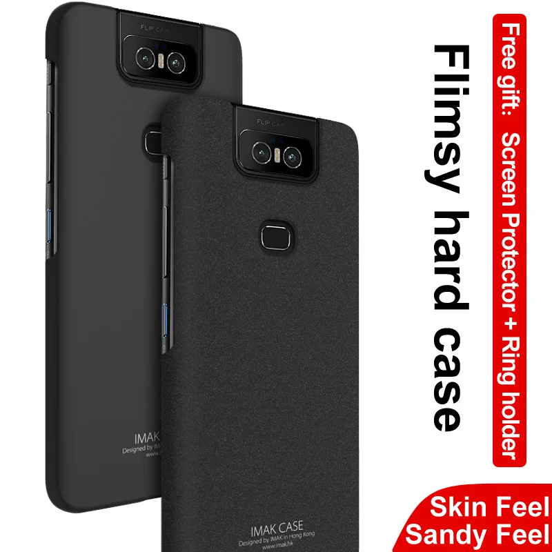 Для Asus ZenFone 6 ZS630KL чехол IMAK матовый чехол для ПК Жесткий Чехол чехол s для Asus ZenFone 6 ZS630KL 6,4''