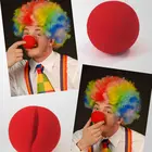 Новинка, милые детские игрушки, красный клоунский нос, 1 шт., губчатый шар для вечерние, волшебный красный клоунский нос, для Хэллоуина, рождественской вечеринки, маскарада