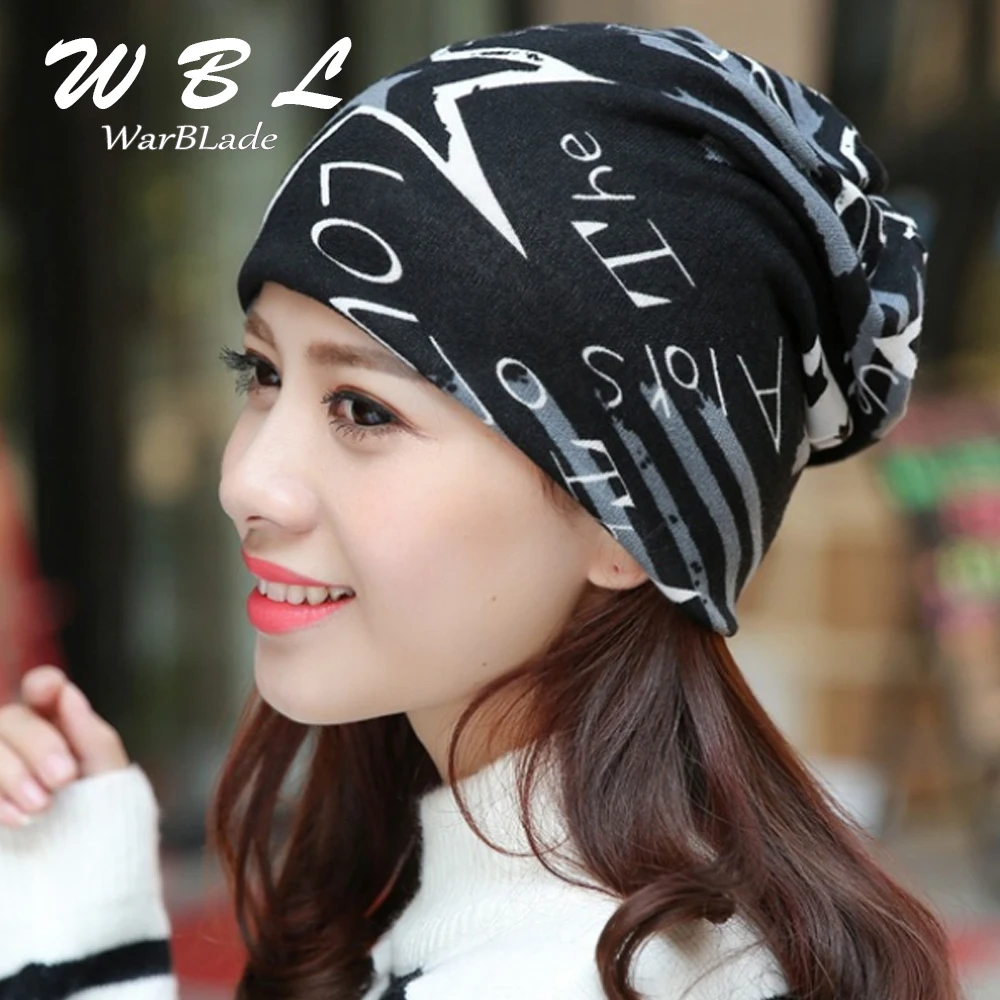 

2018 New Headwear Women's hats Female Winter Caps Star hats ladies spring and autumn Hip-hot Skullies Beanies Bonnet