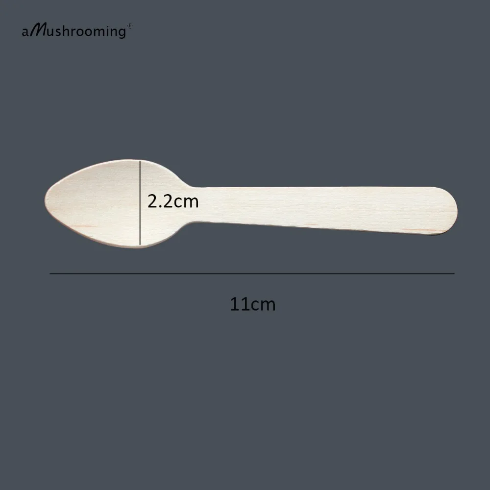 

Custom Engraving Wood Spoons For restaurant and pub Party buffet, 10000 pieces