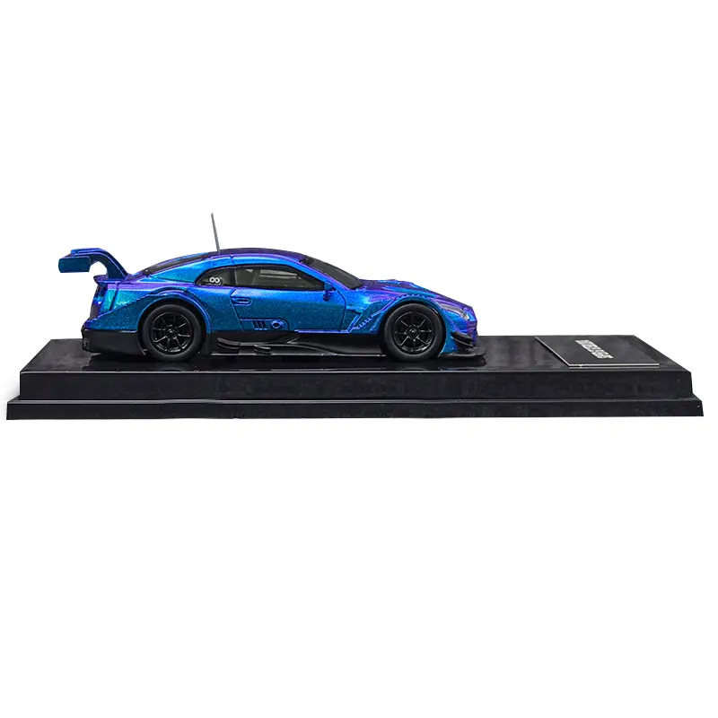 Завод 1: 64 Nissan GT-R R35 GT3 GT500 сплав автомобиля игрушки для детей литья под давлением модель автомобиля подарок на день рождения