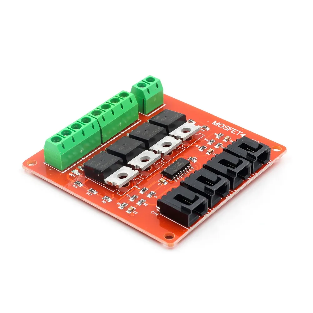 Четыре канала 4 способ маршрут MOSFET Кнопка IRF540 V4.0 + модуль автоматического