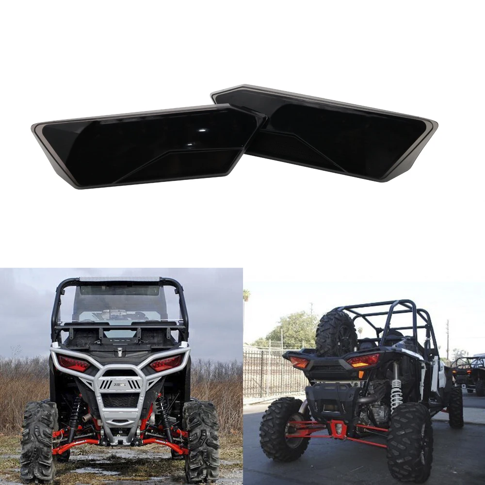 Светодиодный левый и правый красный задний фонарь фара тормоза для 14-15 Polaris RZR 900 XP 1000 60 дюймов задний фонарь