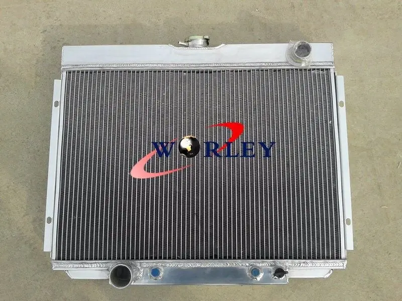 

3Row Aluminum Radiator For 1967-1970 Ford Mustang V8 390/428/429/302/351Cu