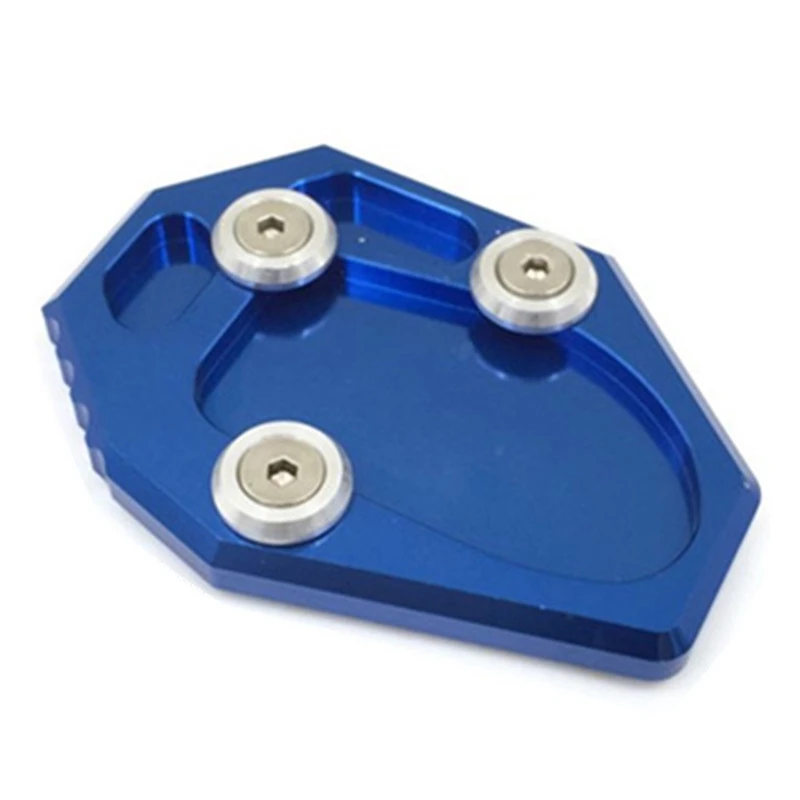 BDJ Motorcycle Side Stand Pad Plate Kickstand Enlarger Support Extension For Yamaha YZF MT-07 XJ6 XJ6N FZ6 FZ6R | Автомобили и