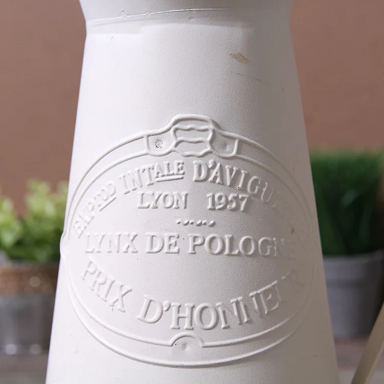 Американский кантри старый ретро кованого железа цветочное ведро сухой