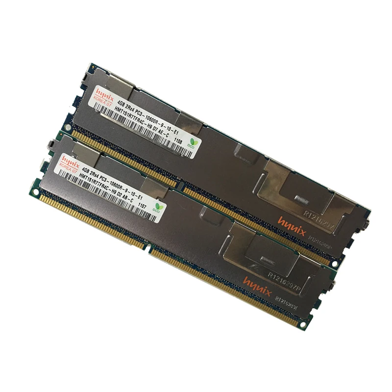 Для hp Dell Hynix DDR3 4 ГБ 8 16 1333 мГц PC3-10600R 2Rx4 ECC REG RDIMM памяти Оперативная память DDR модуля 3