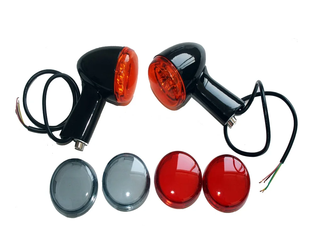 Светильник задний светодиодный указатель поворота + длинный кронштейн чехол для