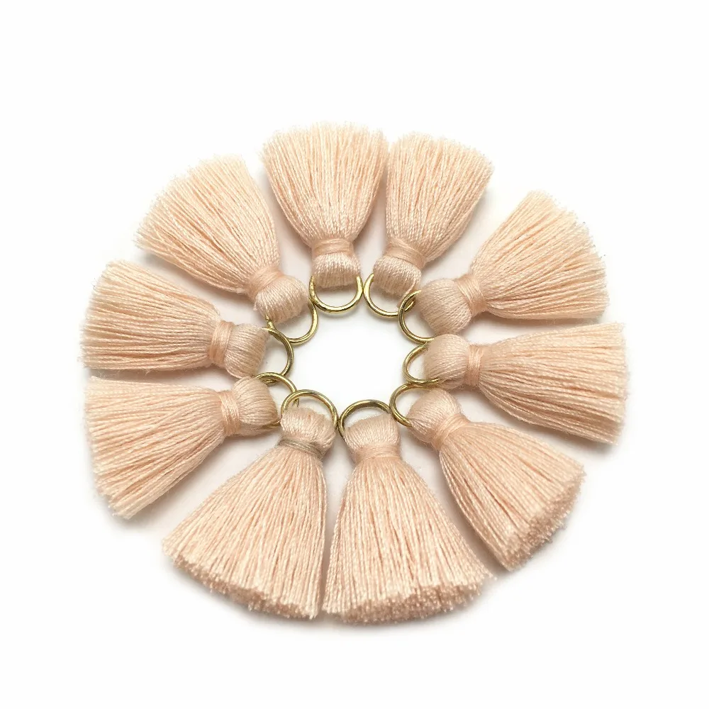 CHENGRUI L31 2 см кисточки хлопковые мини ювелирные аксессуары diy материалы для сережек