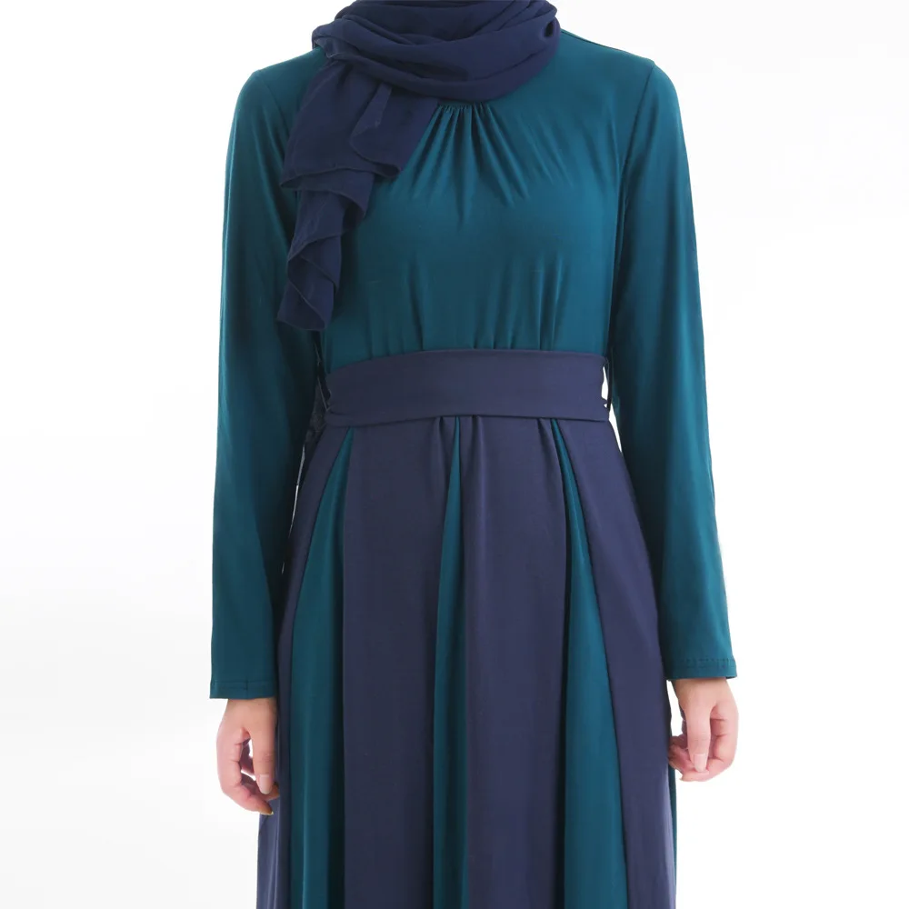 Полосатая абайя, кафтан мусульманский хиджаб платье Jilbab Caftan Рамадан Турция одежда из Дубая для женщин Elbise турецкие вечерние мусульманская одежда