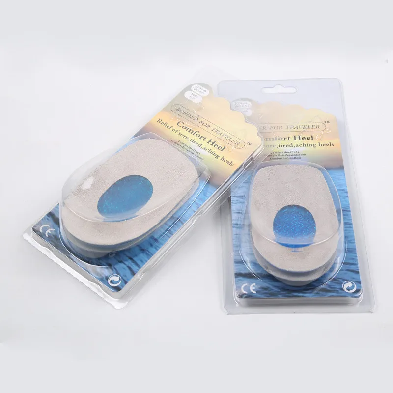 Silicon Gel Elastic Heel Care Shoe Pads with Cloth Belt Protective Cushion Pain Relief Buffer Health Feet Support Insole | Красота и