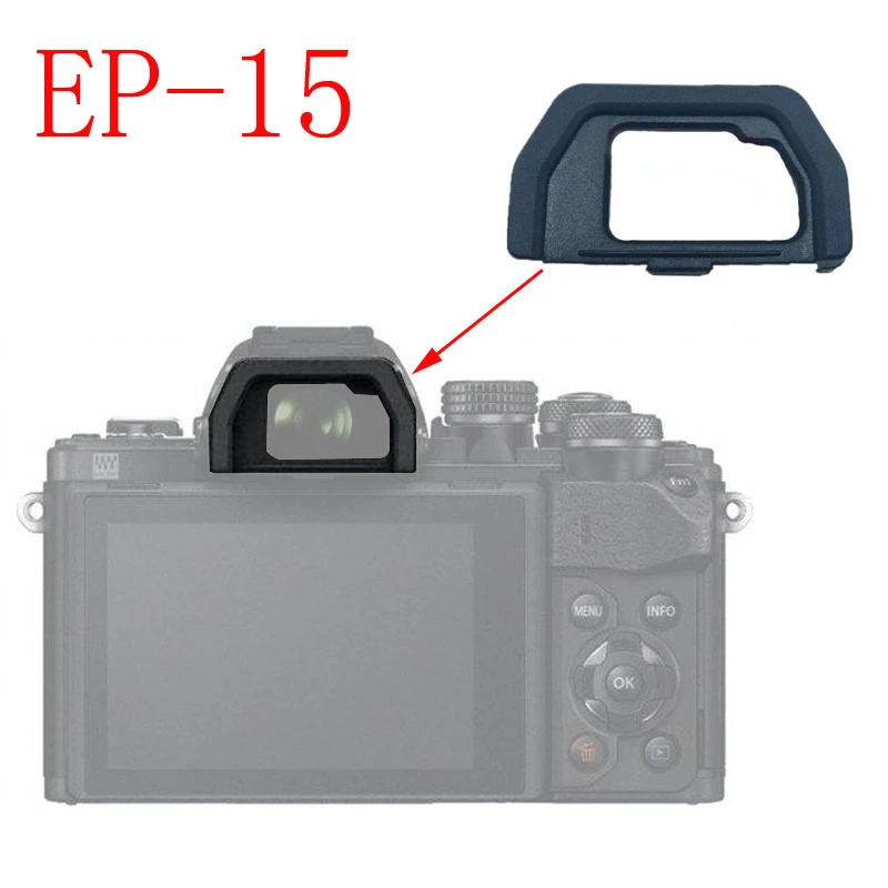 EP10 EP15 резиновая глазная чашка окуляр наглазник для Olympus OM-D OMD E-M10 EM5 EM10 EM-5 DSLR камеры