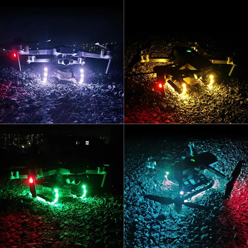 STARTRC DJI Mavic 2 pro/Zoom цветной светодиодный Расширенный шасси для mavic zoom drone аксессуары