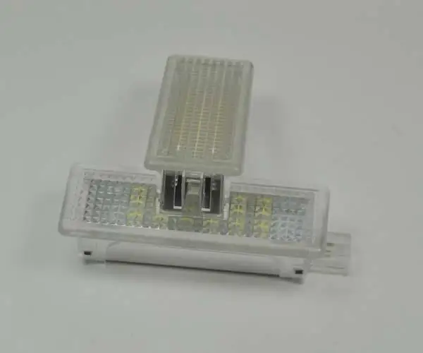 Комплект из 2 предметов Белый светодиодный уличное освещение лампы Шаг боковой