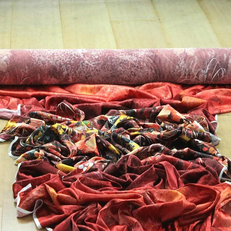 Спандекс стрейч шелковая ткань шармёз атласное платье материал ширина: 130 см