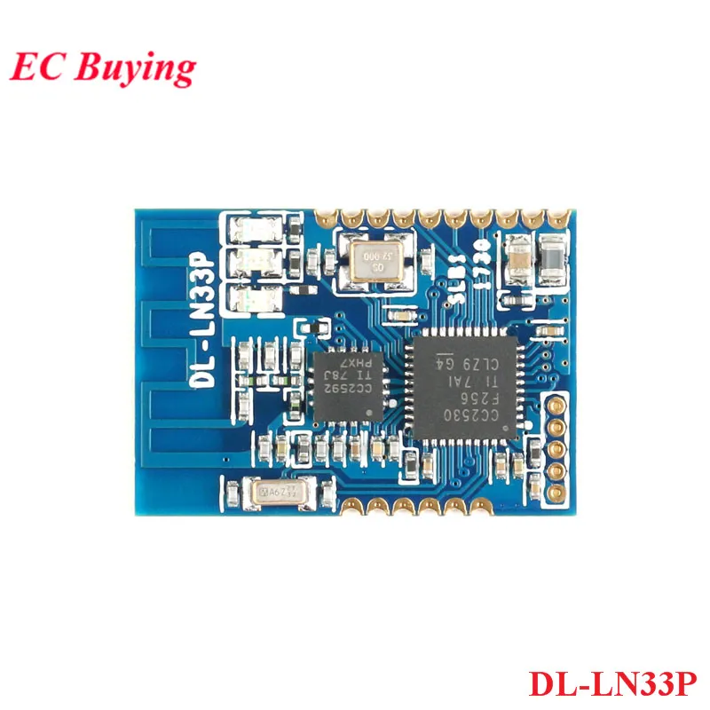 2 4G Zigbee сетчатый беспроводной модуль DL LN33P сетевой Модуль UART последовательного