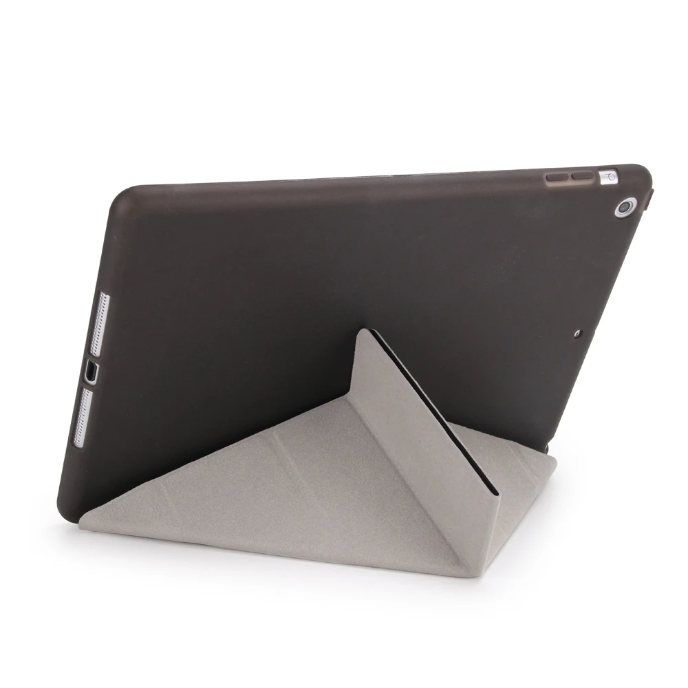Чехол для ipad Air 1 2013 Release Cover A1474 A1475 A1476, ZAIWJ Smart Sleep Wake Up из искусственной кожи TPU мягкая задняя крышка
