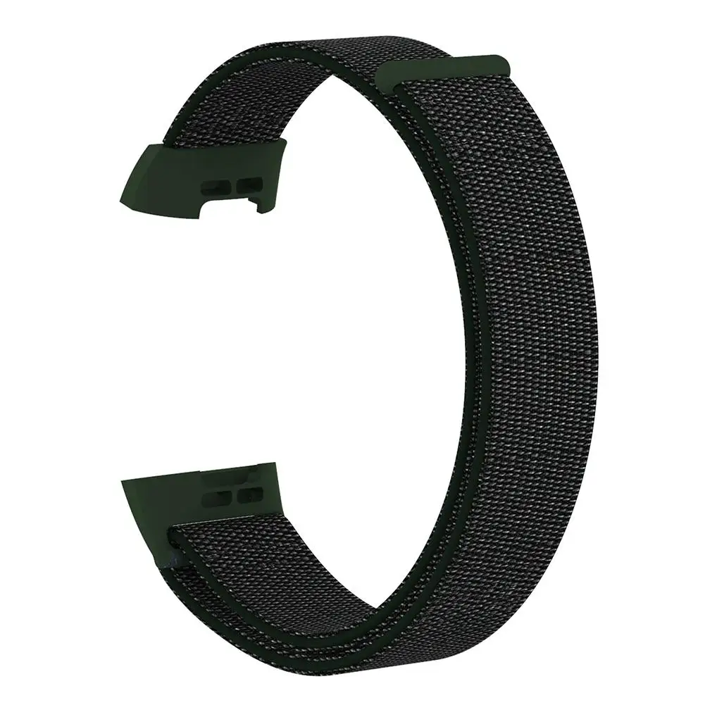 10 цветов нейлоновый сменный ремешок для Fitbit Charge 3 умный спортивный браслет высокого качества вязаный ремешок 22 см браслет