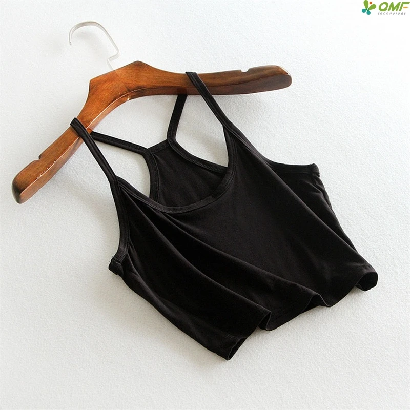 90 s сексуальный топ на бретелях тонкий базовый короткий модный Y Camisole 2018 Летний